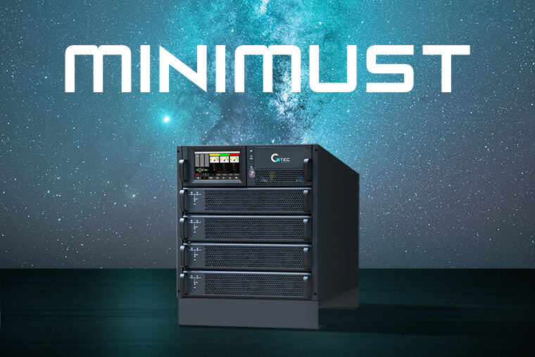 Riscopri MINIMUST: l’intramontabile UPS modulare GTEC
